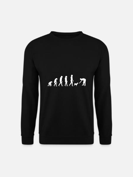 Retro Graphic Animal Keeper Zoo Keeper Animal Love - Unisex Pullover - Schwarz