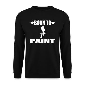 Lackierer - Unisex Pullover - Schwarz - Vorne - Alina (178cm) & Michal (187cm)
