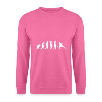 Ping-pong Evolution Ping-pong ping-pong - Sweat-shirt Unisexe - rose - Devant