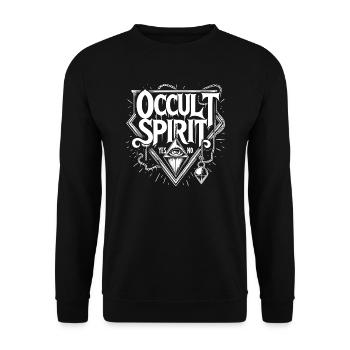 Bone Logo Pendulum 2 - Unisex Sweatshirt - black - Front - Alina (178cm) & Michal (187cm)