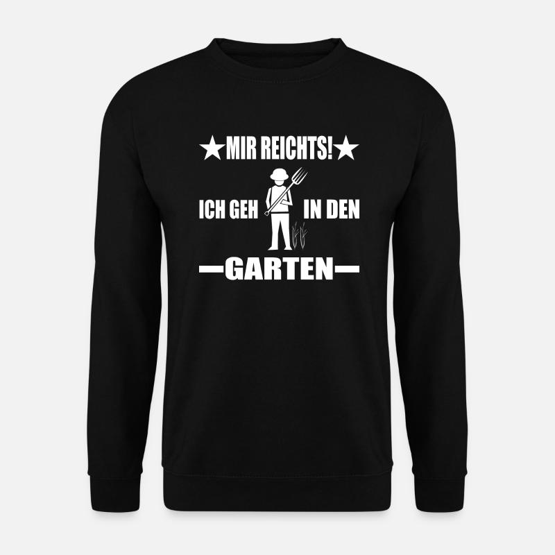 Garten - Unisex Pullover - Schwarz