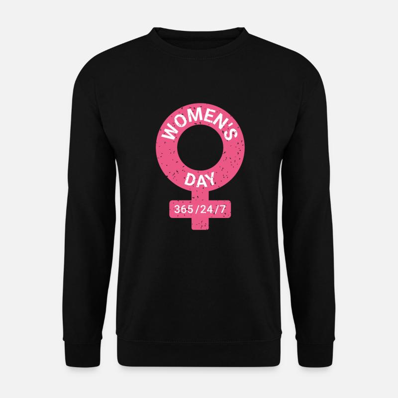 Women`s Day Feminist - Unisex Pullover - Schwarz