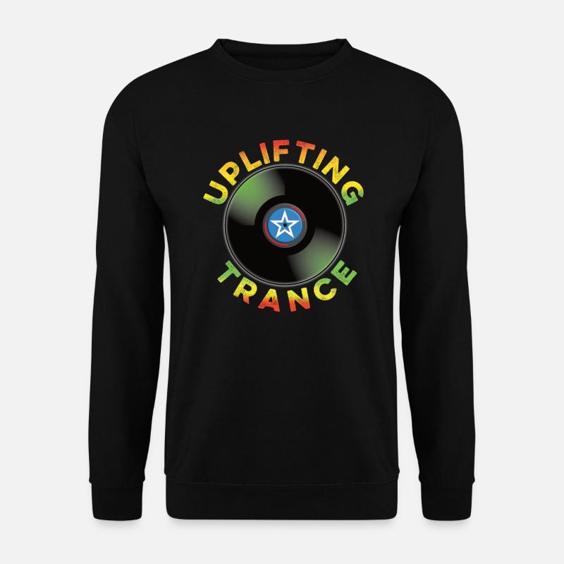 Uplifting Trance - music - Unisex Sweatshirt - black