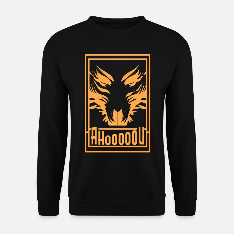 WOLF - Sweat-shirt Unisexe - noir