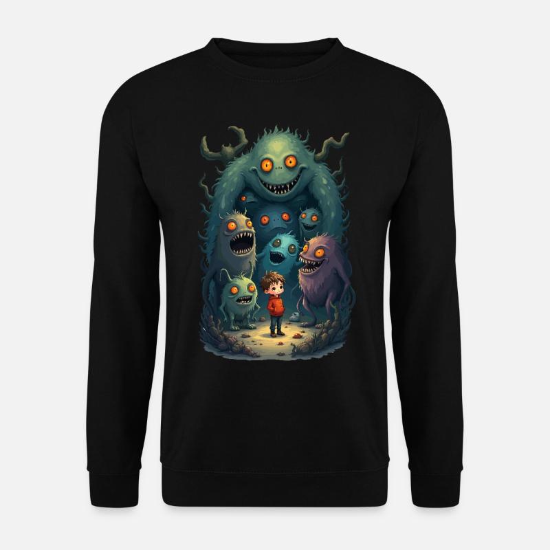 Meine Monsterfreunde - Unisex Pullover - Schwarz