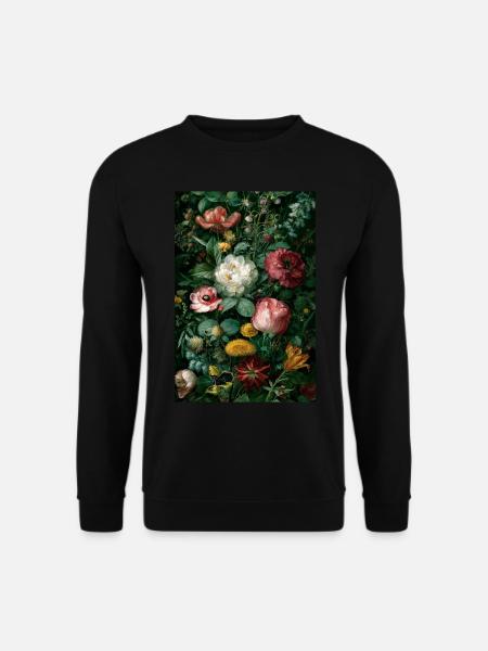 Wildflowers 0001 - Unisex Sweatshirt - black