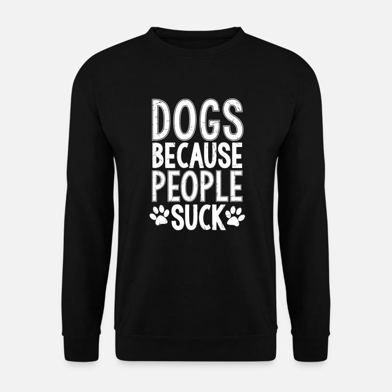 Chiens Chiens Chiens - Sweat-shirt Unisexe - noir