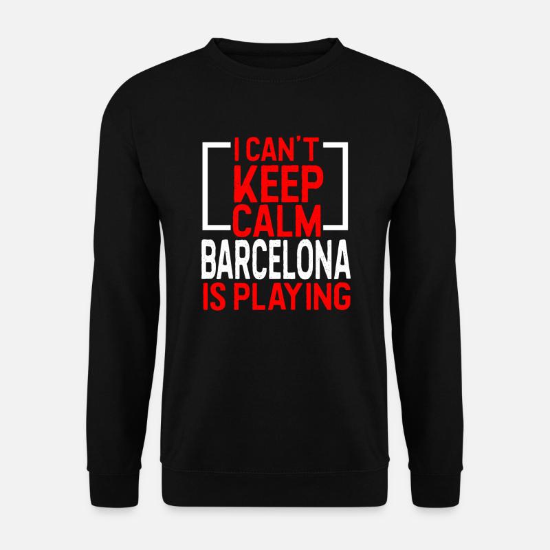 Barcelona - Unisex Pullover - Schwarz