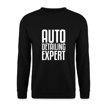 Car Wash Car Cleaning Detailer Auto Detailing - Unisex Sweatshirt - black - Front - Alina (178cm) & Michal (187cm)