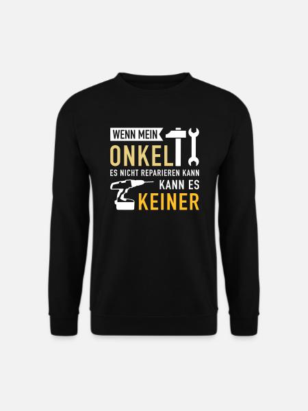 Onkel - Unisex Pullover - Schwarz
