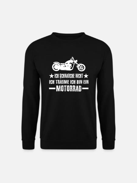 Motorrad - Unisex Pullover - Schwarz