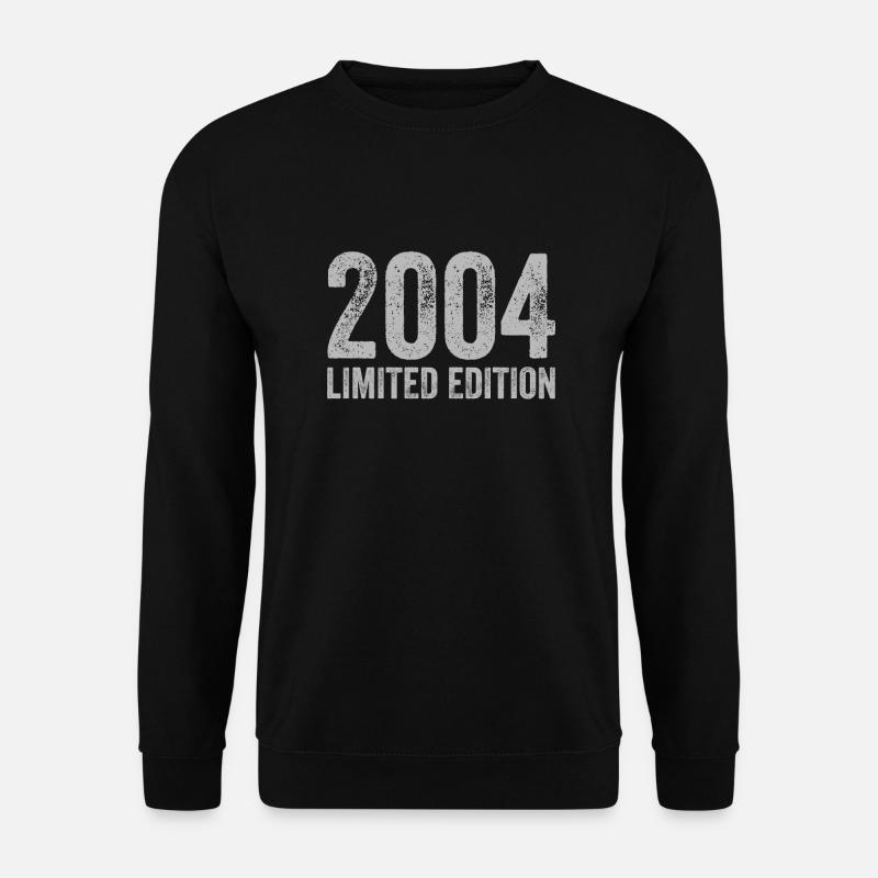 Millésime 2004 Édition Limitée Anniversaire - Sweat-shirt Unisexe - noir