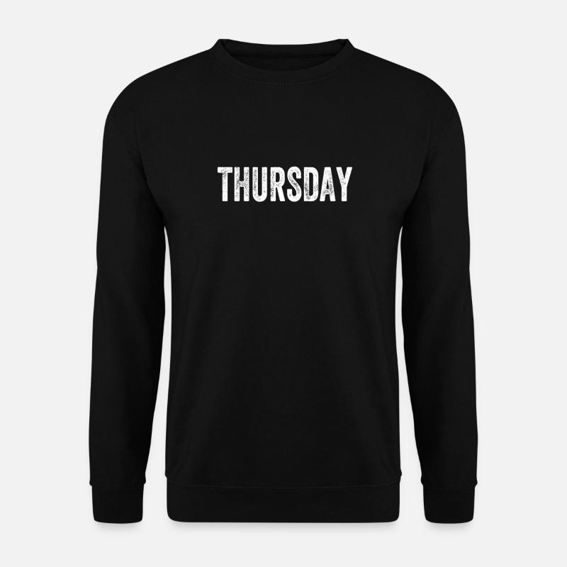 Thursday Weekday - Unisex Sweatshirt - black
