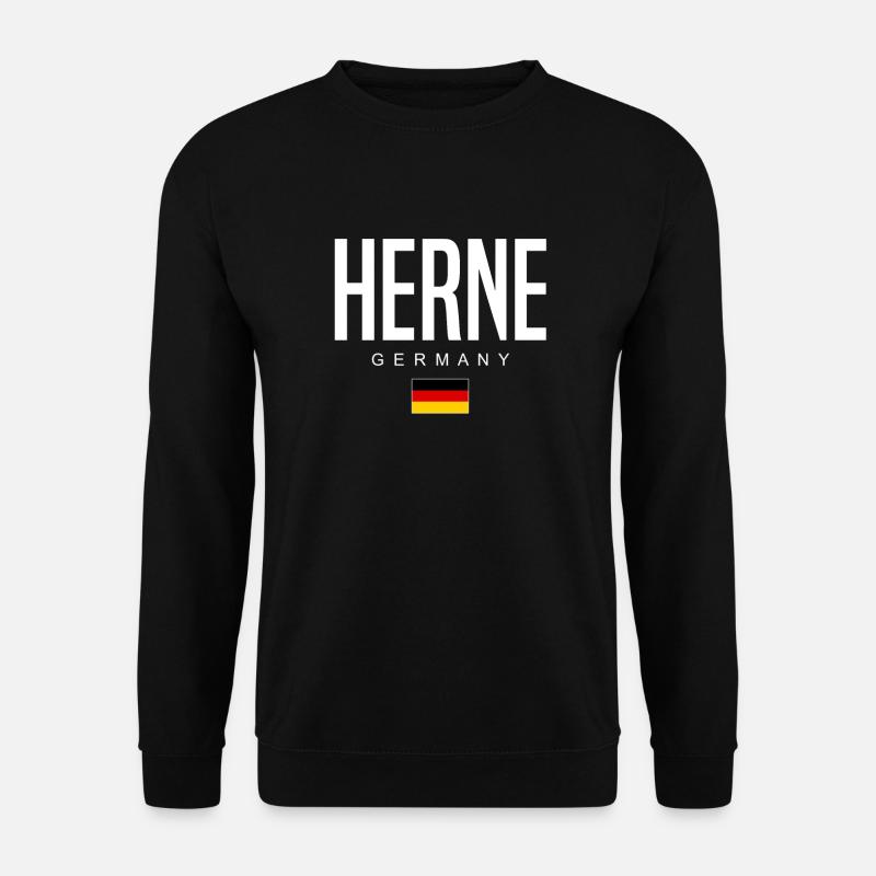 Herne - Unisex Pullover - Schwarz