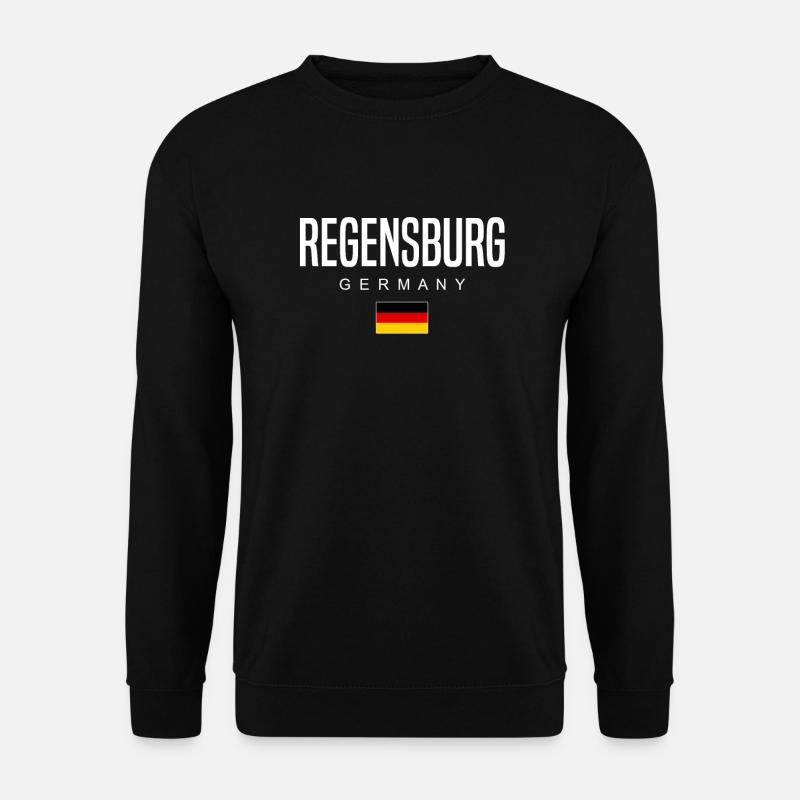 Regensburg - Unisex Pullover - Schwarz
