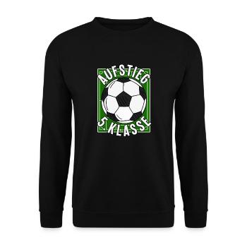 Advancement 5th Grade School Back to School - Unisex Sweatshirt - black - Front - Alina (178cm) & Michal (187cm)