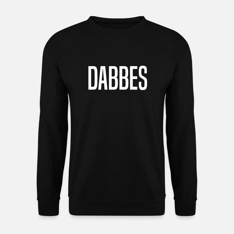 Dabbes Hessen Hessian Hessian dialect - Unisex Sweatshirt - black
