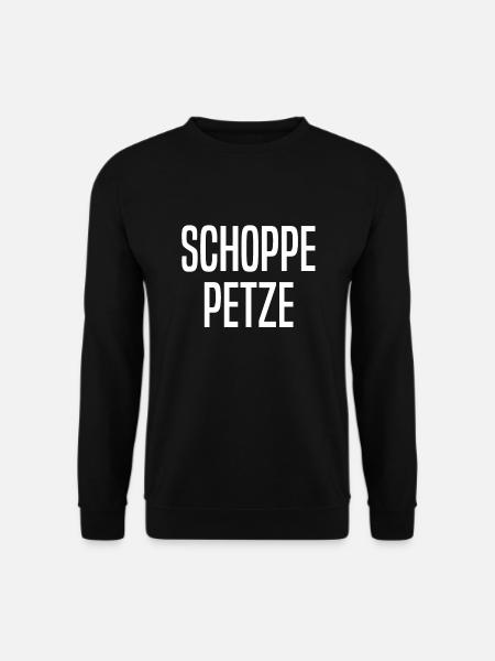 Schoppepetze Hessen Hessisch Hessischer Dialekt - Unisex Pullover - Schwarz