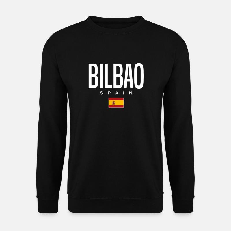 Bilbao Spain - Unisex Sweatshirt - black