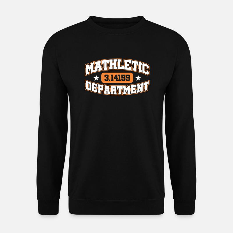 Mathlete Mathletic Department Mathletics Nerd Geek - Unisex Sweatshirt - black