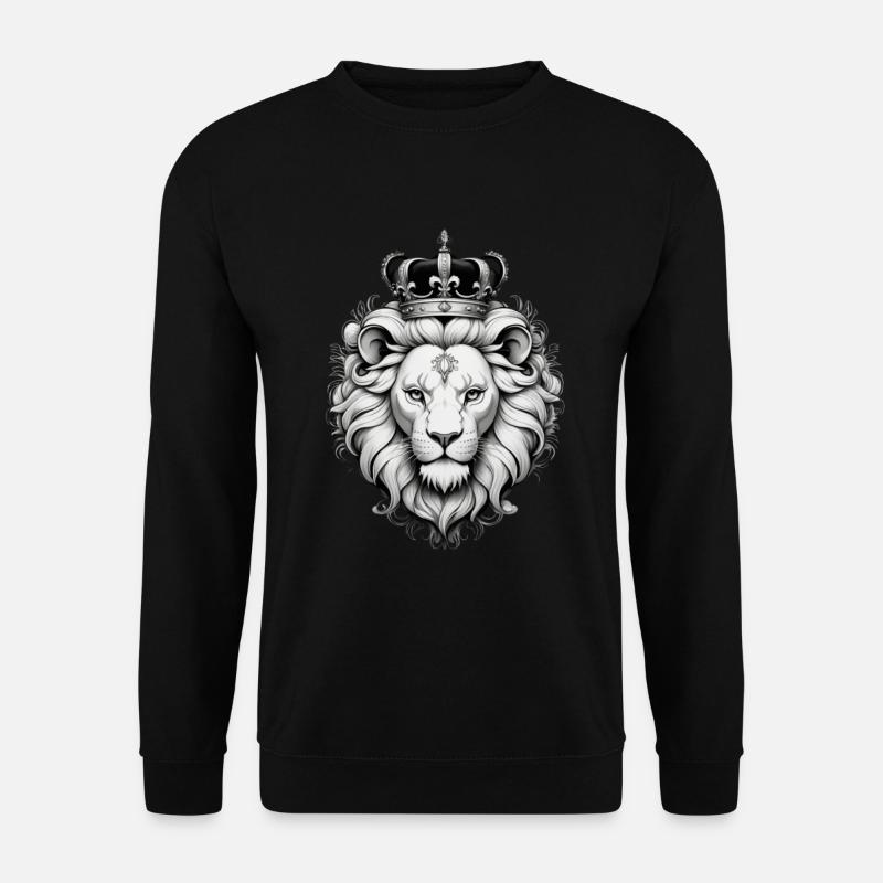 lion roi - Unisex Sweatshirt - black