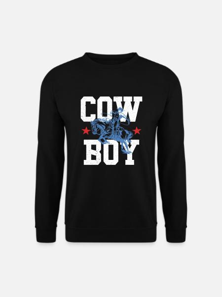 Cowboy - Unisex Sweatshirt - black