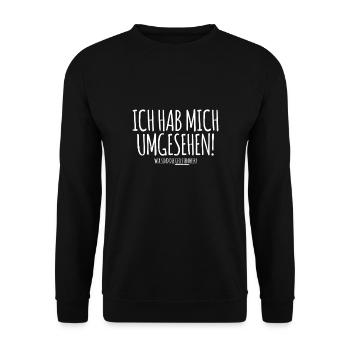 Lustiges Mallorca T-Shirt - Lustiger Spruch Urlaub - Unisex Pullover - Schwarz - Vorne - Alina (178cm) & Michal (187cm)