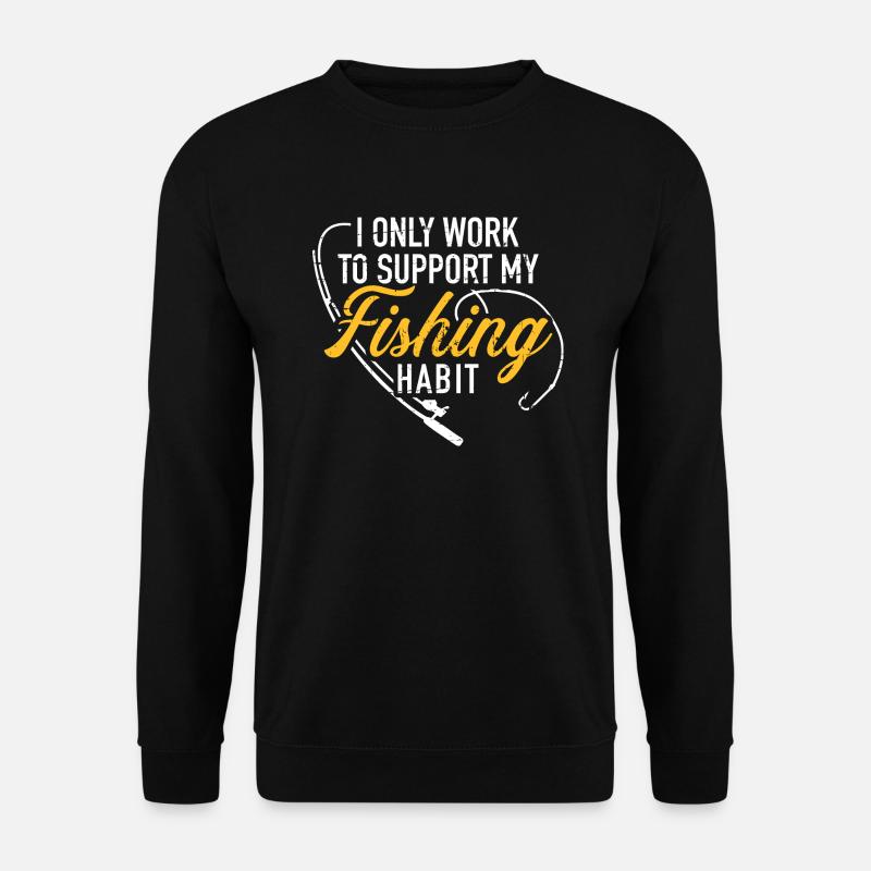 fishing - Unisex Sweatshirt - black