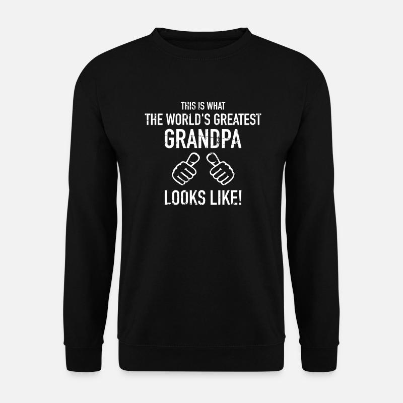 Grandpa - Unisex Sweatshirt - black