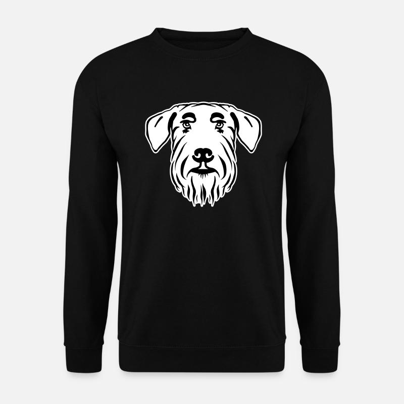 Schnauzer géant - Sweat-shirt Unisexe - noir
