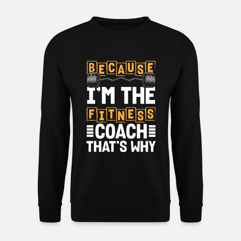 Gym Bench Press Training - Unisex Sweatshirt - black