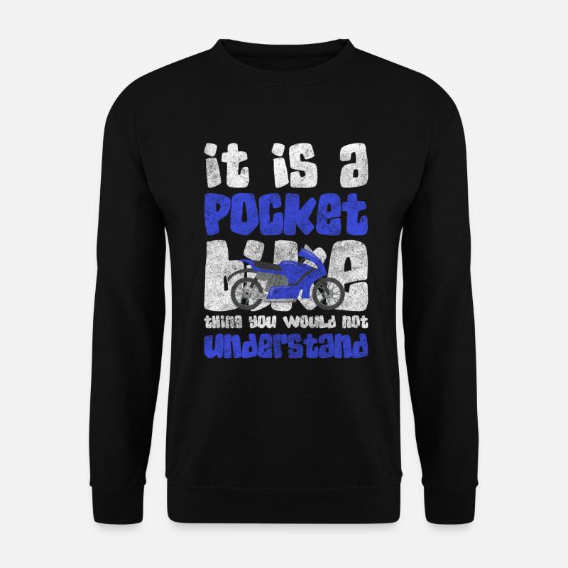 Motorcycle Trail Son - Unisex Sweatshirt - black