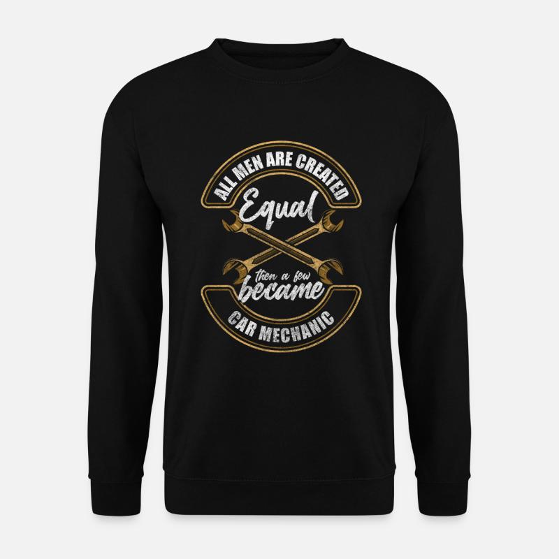 Auto Meister Bastler - Unisex Pullover - Schwarz