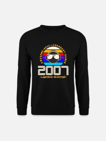 2007 - Unisex Pullover - Schwarz