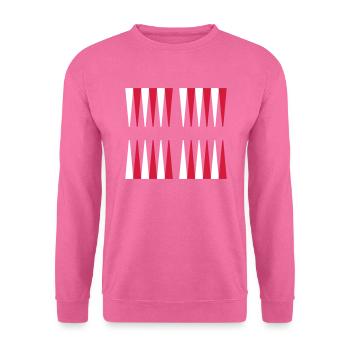 backgammon - Unisex Sweatshirt - pink - Front