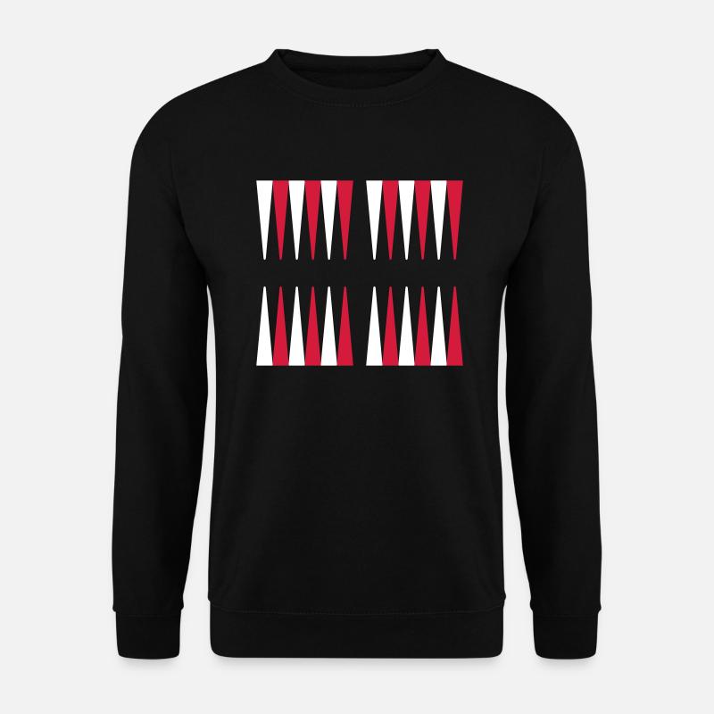backgammon - Unisex Sweatshirt - black