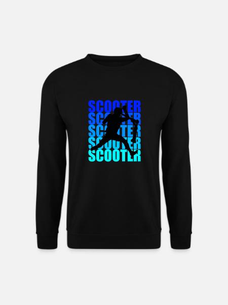 Scooter - Unisex Pullover - Schwarz