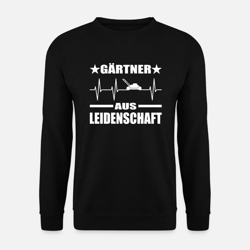Garten - Unisex Pullover - Schwarz
