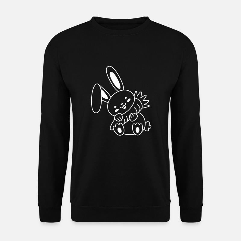 Rabbit - Unisex Sweatshirt - black