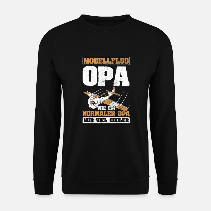 Modellflug - Unisex Pullover - Schwarz