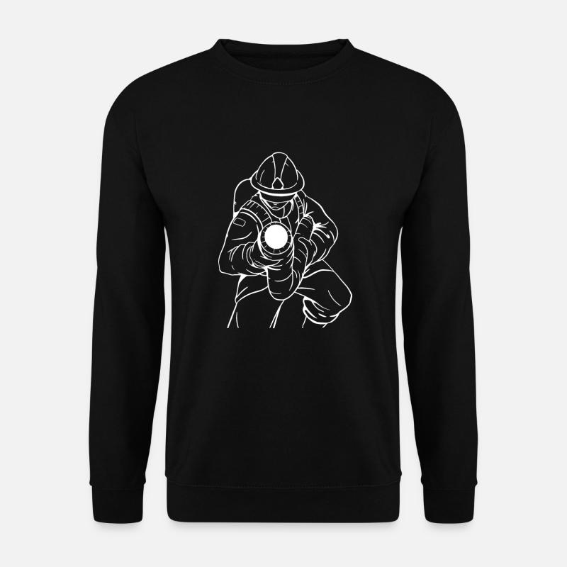 fire brigade - Unisex Sweatshirt - black
