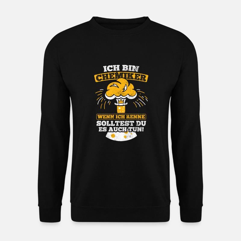 Chemie Chemiker Periodensystem - Unisex Pullover - Schwarz