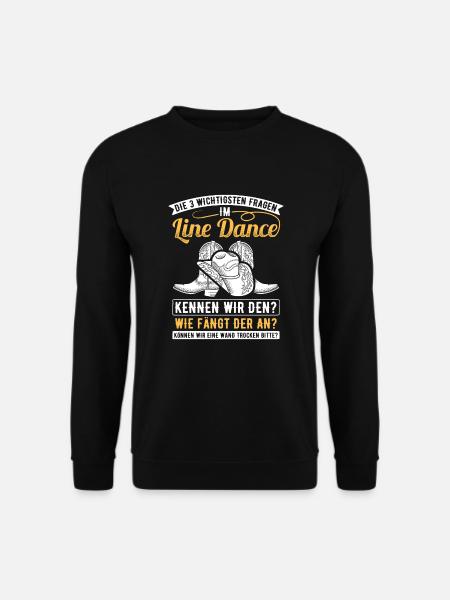 Line Geschenk - Unisex Pullover - Schwarz