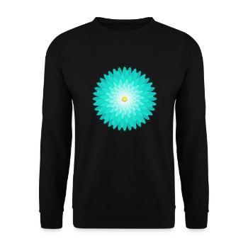 Grafik - Unisex Pullover - Schwarz - Vorne - Alina (178cm) & Michal (187cm)
