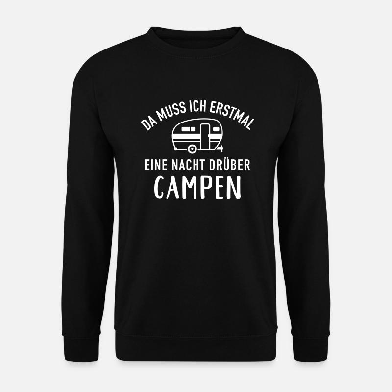 Wohnwagen - Unisex Pullover - Schwarz