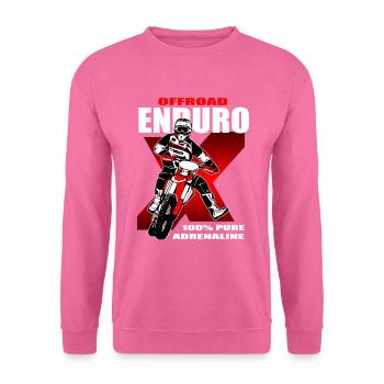 Enduro Offroad - Unisex Pullover - Pink - Vorne