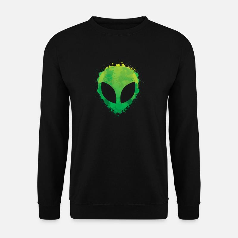 Style de graffiti Alien - Sweat-shirt Unisexe - noir