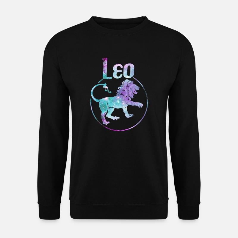 Zodiac Leo Leo - Unisex Sweatshirt - black