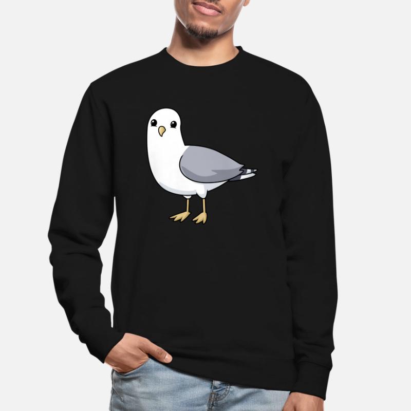 Comic Möwe Gull Unisex Pullover
