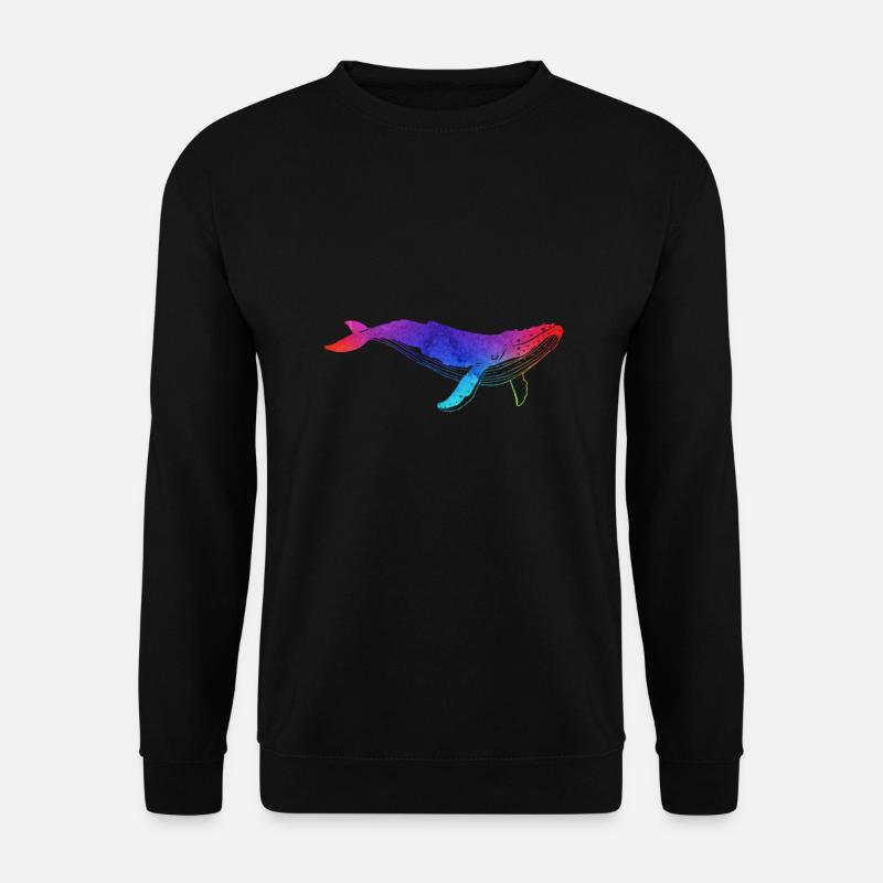 Humpback Whale Humpback Choice - Unisex Sweatshirt - black